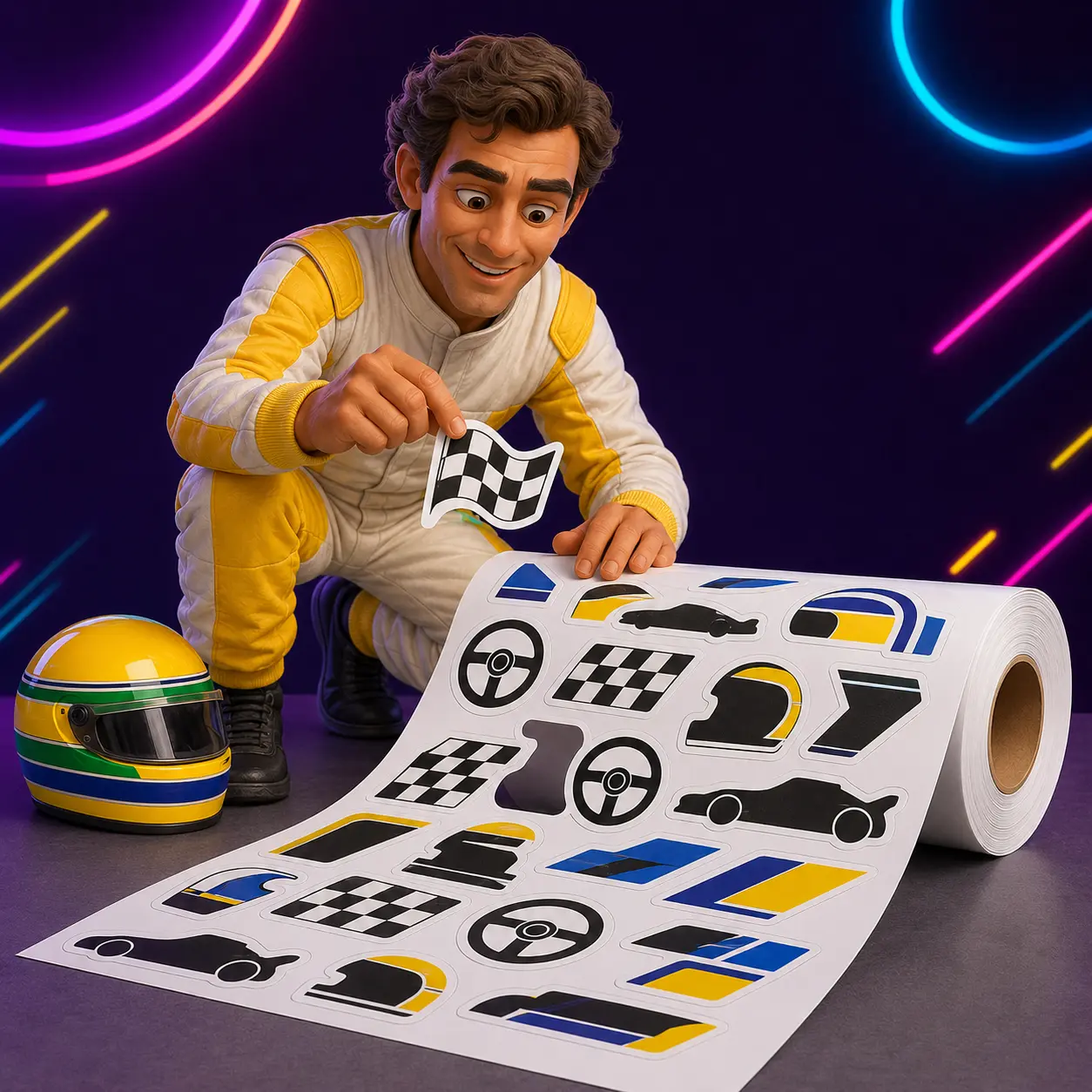 Adesivo Personalizado com Recorte